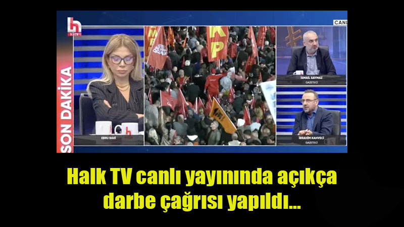 HalkTv Yay�n�nda Skandal S�zler: Demokrasiyle Gitmezler