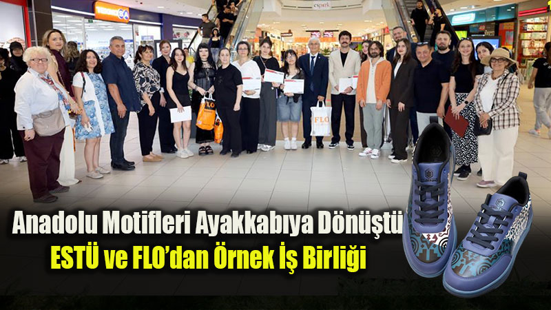 EST� ��rencileri Tasarlad�, FLO �retti: Anadolu Motifli Ayakkab�lar Sat��ta