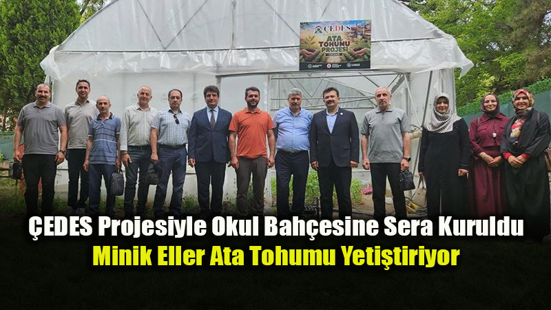 ESOG� ve Ge�it Ku�a�� �� Birli�i: Eski�ehirli ��renciler Fideleri Toprakla Bulu�turdu