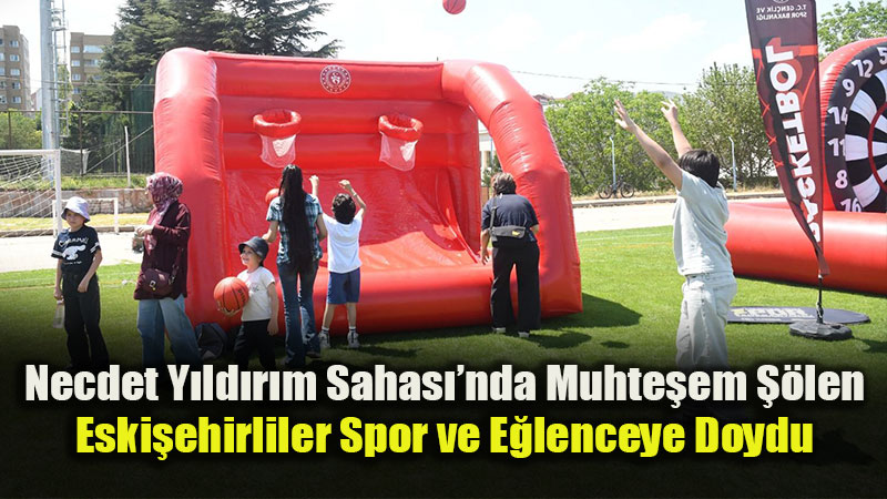 �ocuklar Yar��t� Aileler E�lendi: Herkes ��in Spor Federasyonu�ndan Eski�ehir�e Dev Etkinlik