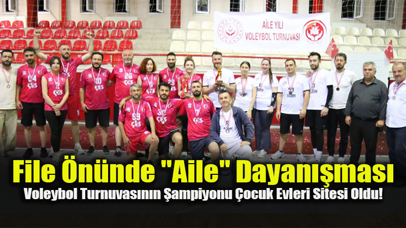Eski�ehir Aile ve Sosyal Hizmetler’de Spor ��leni: "Aile Y�l�" Kupas� Sahibini Buldu