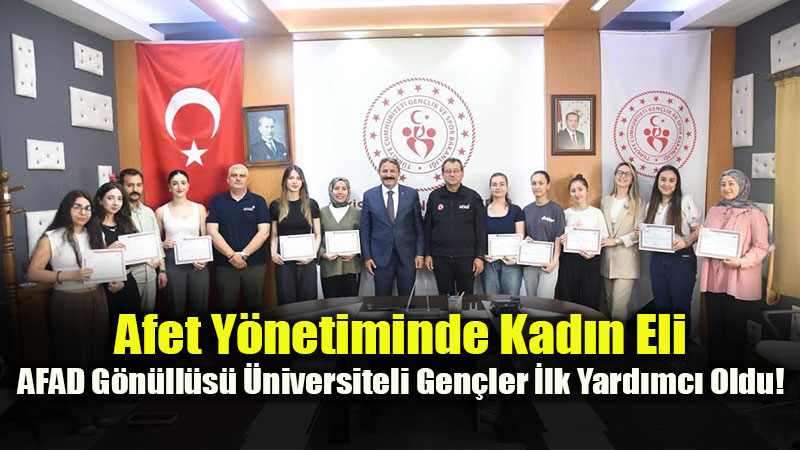 Eski�ehir AFAD’dan �niversiteli G�n�ll�lere Hayati E�itim