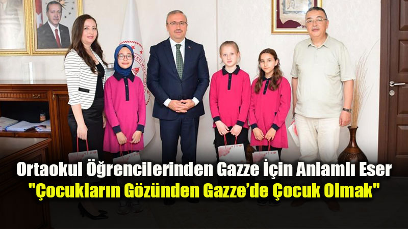 Fatih Sultan Mehmet �mam Hatip Ortaokulu ��rencilerinden Gazze�ye Edebi Destek
