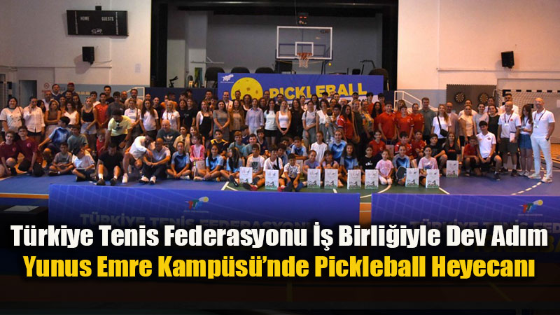 Anadolu �niversitesi T�rkiye Pickleball Turnuvas��na Ev Sahipli�i Yapt�