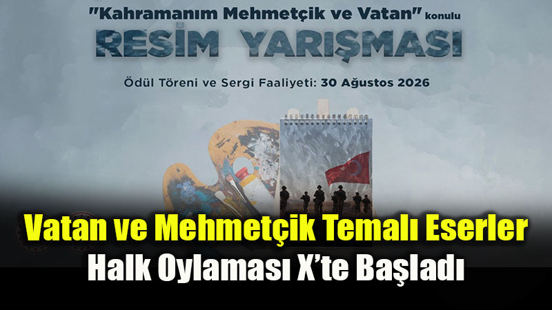 Eski?ehir "Kahraman�m Mehmet�ik ve Vatan" Resim Yar��mas�nda S�z Halkta: Oylama Ba�lad�