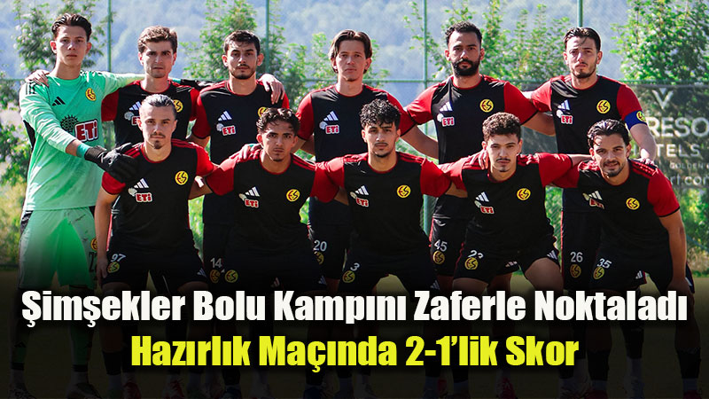 Eski?ehir Eski�ehirspor Kamp� Galibiyetle Kapatt�: Bolu�da Son Prova 2-1