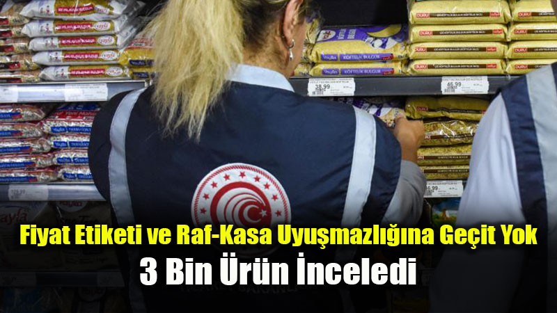Eski�ehir’de Market ve Ma�azalara S�k� Denetim: 198 Bin TL Ceza!
