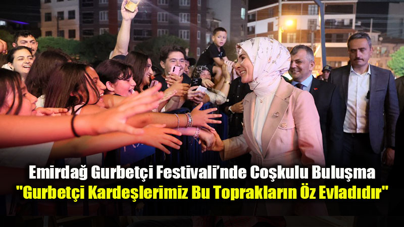 Bakan G�kta��tan Ana Oca�� Emirda�a Ziyaret: �retici Kad�n �ar��s� ve Millet Bah�esi A��ld�