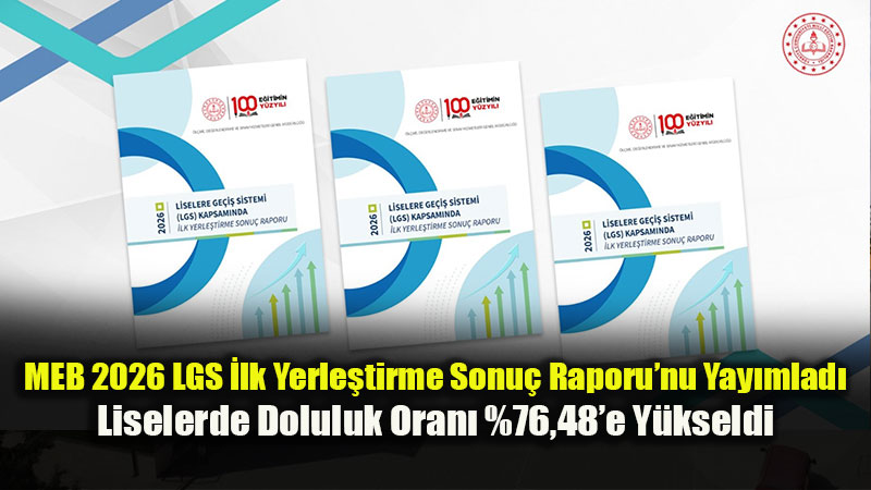 Liselere Yerle�tirmede Rakamlar A��kland�: S�navl� Okullarda %95,76 Doluluk