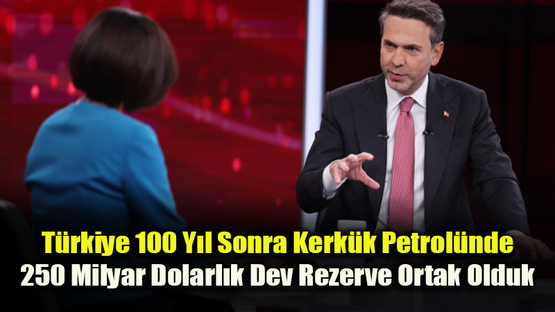 Bakan Bayraktar TRT Haber’de Duyurdu: Enerjide Kerk�k, Gabar ve Karadeniz Hamlesi