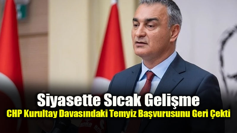 K�l��daro�lu Y�netiminden Kurultay Hamlesi: Temyizden Feragat Edildi
