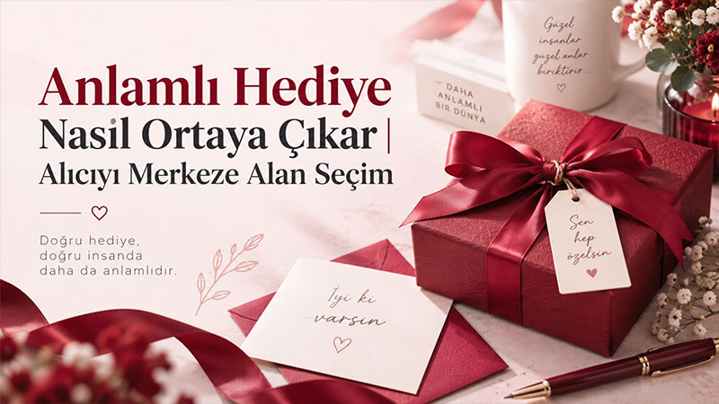 Anlaml� Hediye Nas�l Ortaya ��kar | Al�c�y� Merkeze Alan Se�im