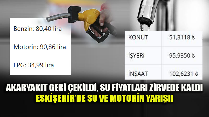 Motorine �ndirim Geldi! Peki Eski�ehir�de �e�meden Akan Suna Zam Ne Zaman Duracak?