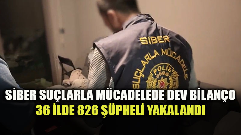 Emniyet, MASAK Ve Ba�savc�l�klardan Ortak Siber Operasyonu: 826 G�zalt�