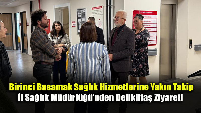 Sa�l�k M�d�r� Bildirici Deliklita� ASM�de Sa�l�k �al��anlar� ve Vatanda�larla Bir Araya Geldi