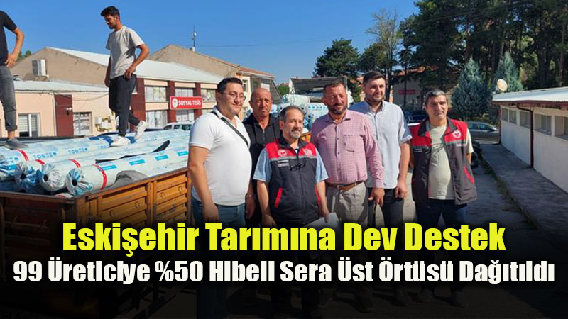 Alternatif �retim Projesi Meyvelerini Veriyor: 3 �l�ede Sera �st �rt�leri Da��t�ld�