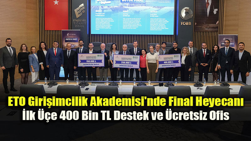 Eski�ehir’in Gen� Giri�imcileri �d�llendirildi: "Saletone" �simli �� Fikri Birinci Oldu
