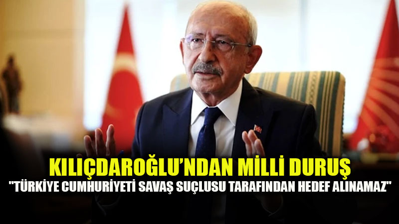 K�l��daro�lu’ndan Milli Duru�: Filistin’e Destek, Netanyahu�ya Sert S�zler
