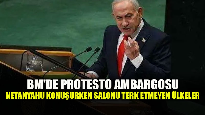 Gazze Tepkisi D�nyay� B�l�nd�: BM’de Netanyahu Protestosuna Kat�lmayan �lkeler