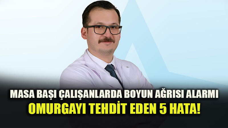 Telefona E�ilerek Bakmak Boyun Omurgas�n� Zorluyor! A�r�lardan Korunma Rehberi