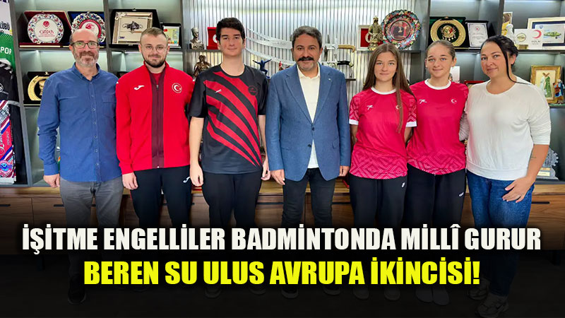 ��itme Engelliler Badminton Mill� Tak�m��nda Eski�ehir R�zg�r�
