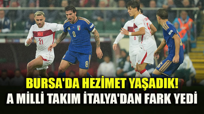 Y�z�nc� Y�l Atat�rk Stadyumu’nda Farkl� Ma�lubiyet: T�rkiye 1 - 4 �talya