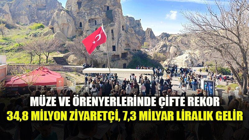 Bakan Ersoy Duyurdu: K�lt�r Turizminde T�m Zamanlar�n Zirvesi
