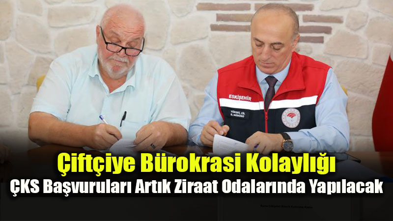 �KS Ba�vurular�nda Yeni D�nem: ��lemler Ziraat Odalar�nda!