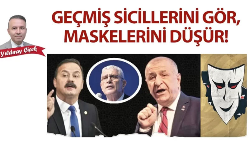 Ge�mi� sicillerini g�r, maskeleri d���r!