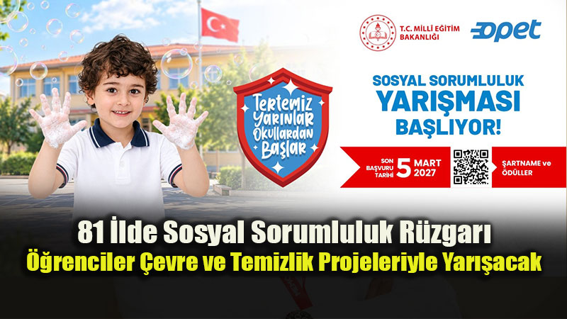 Okullarda �evre ve S�rd�r�lebilirlik Seferberli�i: Ba�vurular 5 Mart�a Kadar S�recek