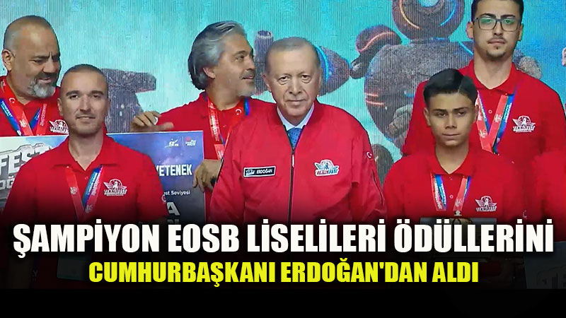 �zel EOSB Mesleki ve Teknik Anadolu Lisesi�nden TEKNOFEST�te 4 T�rkiye Derecesi