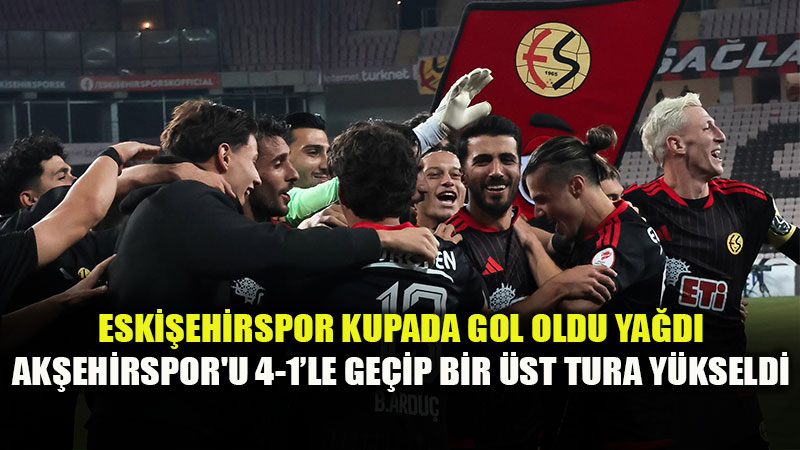 Hasan Kaya F�rt�nas�! Eski�ehirspor Ak�ehirspor�u Farkl� Yendi