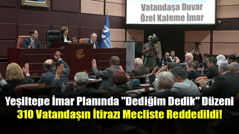 Vatanda�a Duvar, �zel Kaleme �mar: Ye�iltepe Mahallesinin 310 Dilek�esi ��pe At�ld�!