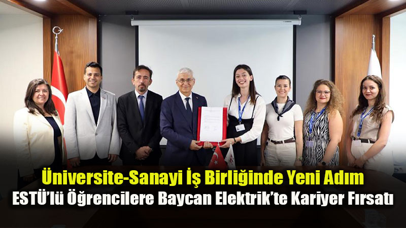 ESTܒden Dev Sanayi �� Birli�i: 12. �ME Protokol� Baycan Elektrik ile �mzaland�!