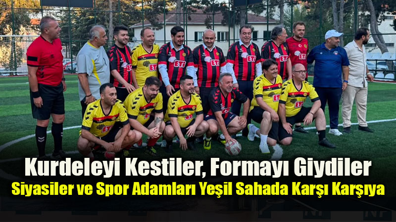 Siyaset ve Spor S�n�rlar� A�t�, Ye�il Sahada Bulu�tu